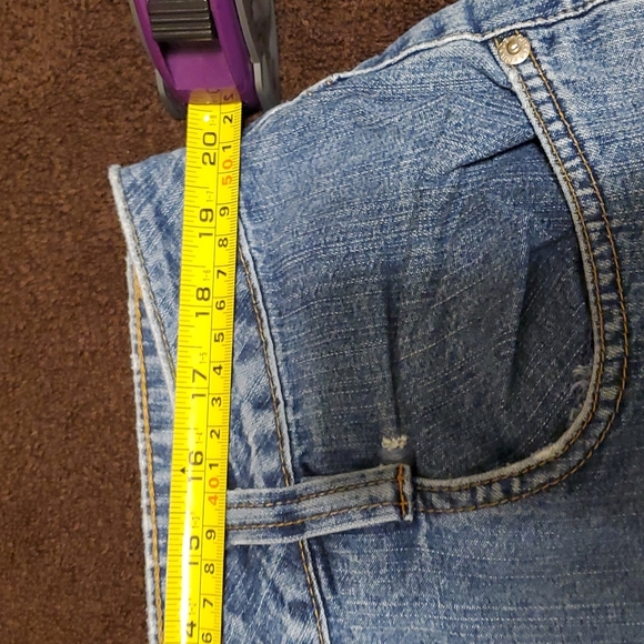 Carolina Blue Denim Shorts - Picture 2 of 5